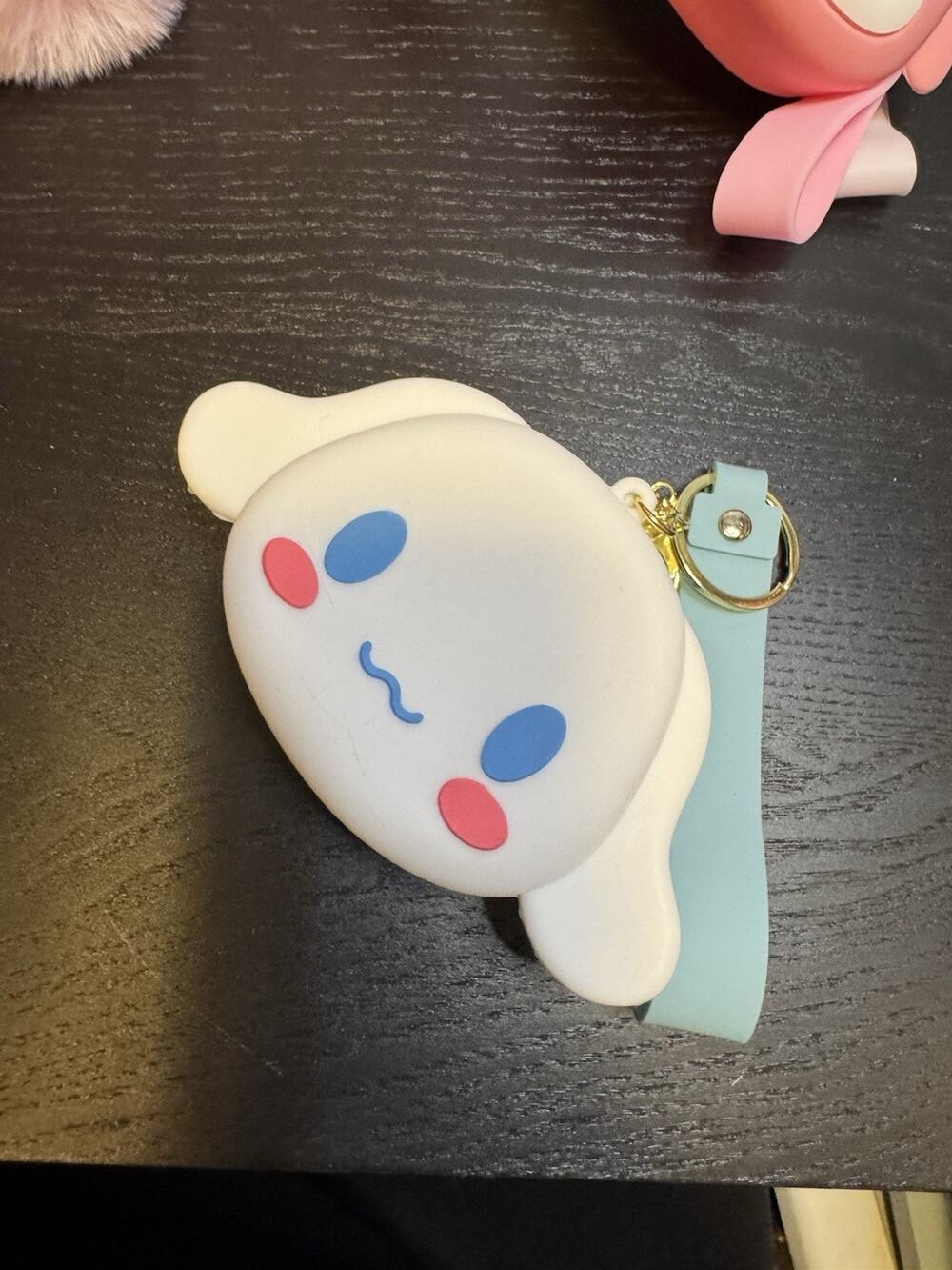 Sanrio CinnamonRoll Coin Purse Zipper Silicone Large Hello Kitty And Friends